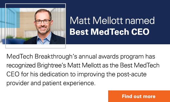 Brightree CEO Matt Mellott Awarded Best MedTech CEO Brightree